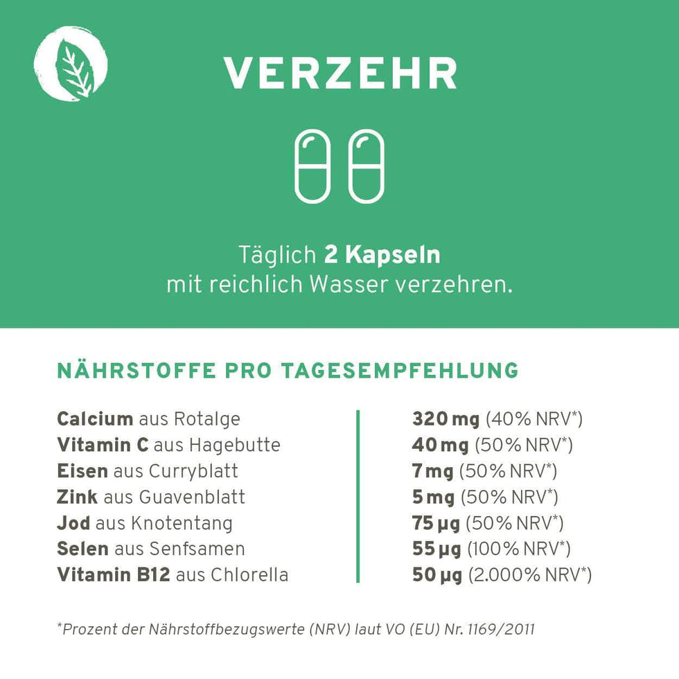 InnoNature Kapseln Vegan Komplex Kapseln