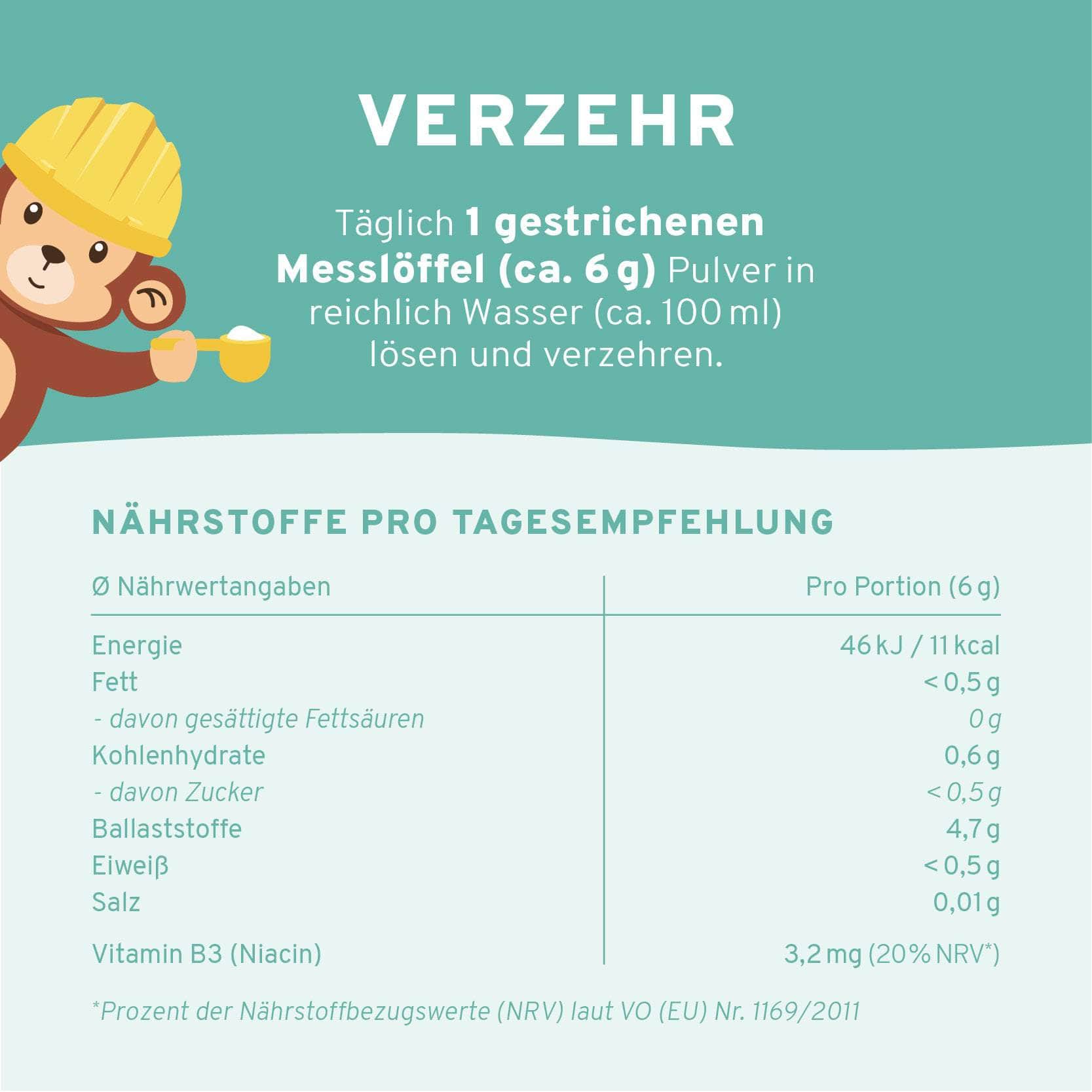 InnoNature Kids-Produkte FloraFlow Balance Kids Pulver 180g FloraFlow Balance Kids Pulver 180g