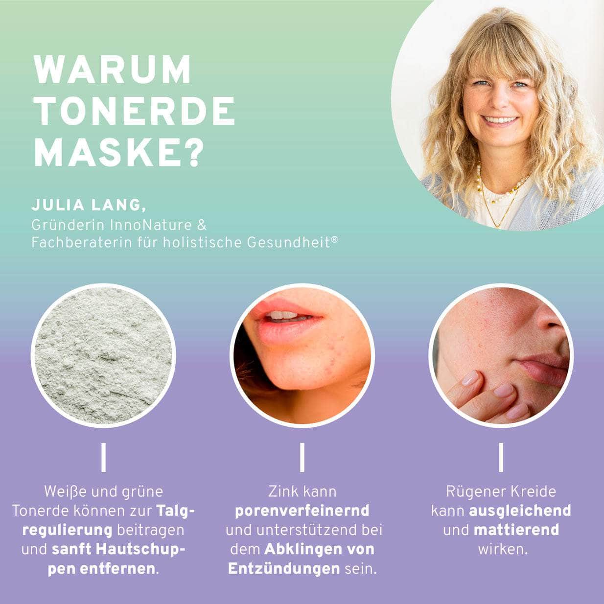 InnoNature Maske Tonerde Maske