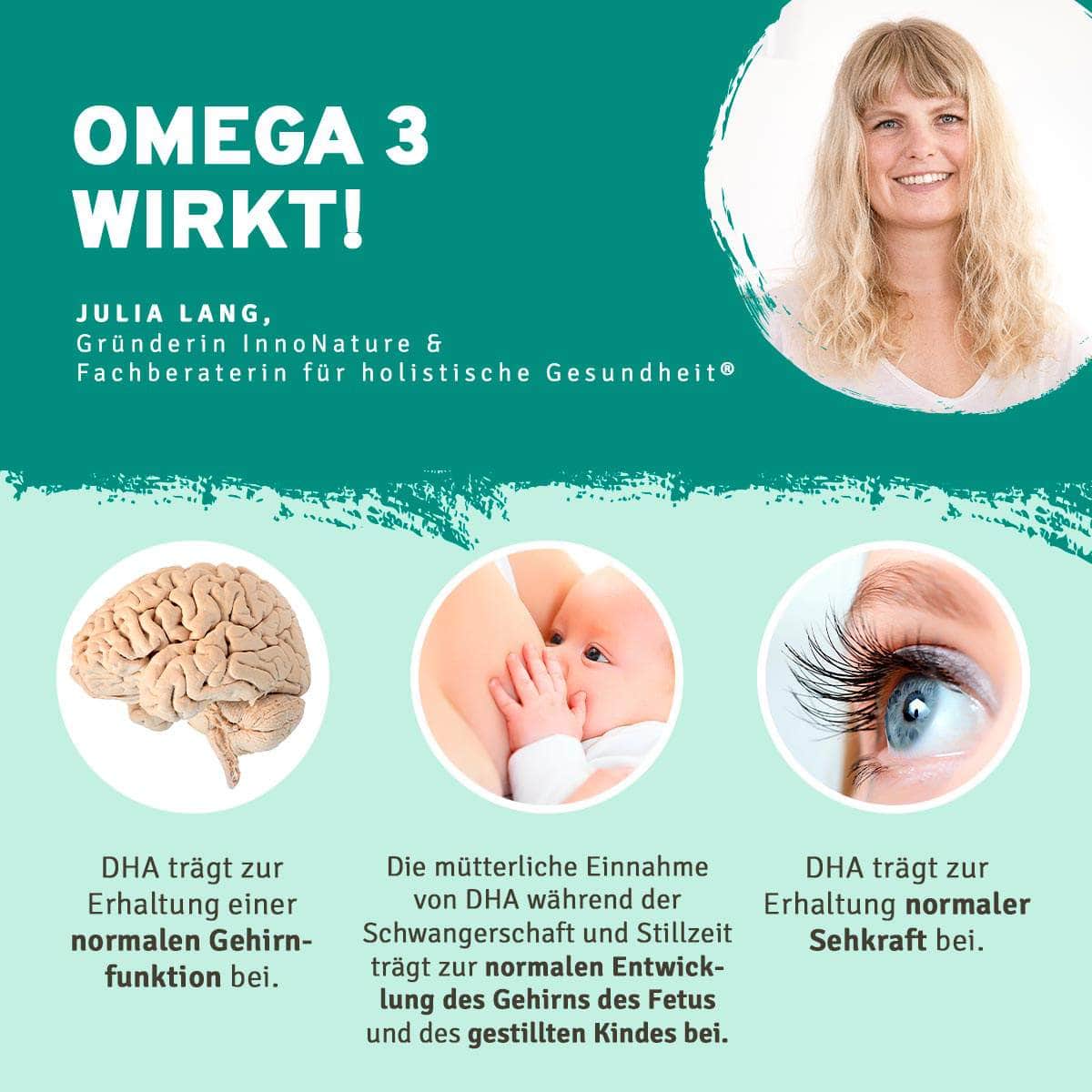 InnoNature Pakete 1x Vorrat (1x Flohsamenschalen Plus Kapseln, 1x Haut-Haare-Nägel Kapseln, 1x Vitamin B12, 1x Lemon Morning) was.kai.sagt-Essentials-Paket