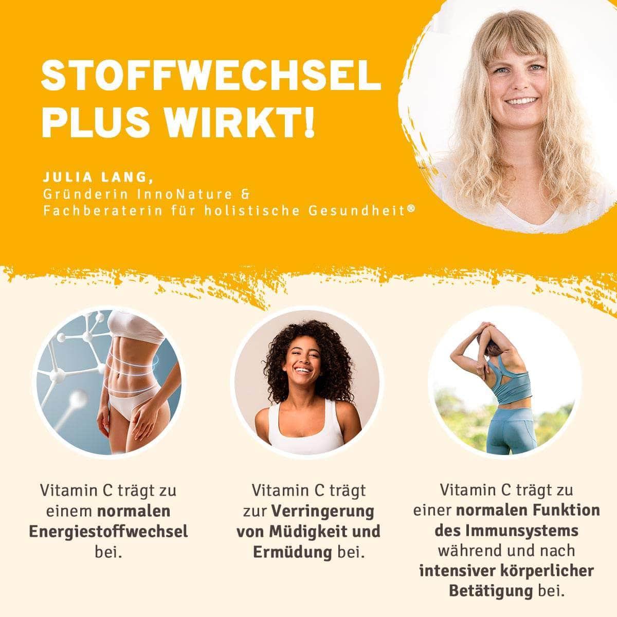 InnoNature Pakete 1x Vorrat (1x Stoffwechsel Plus,  1x Bittertropfen, 1x Darmkur) Stoffwechsel-Starter-Paket