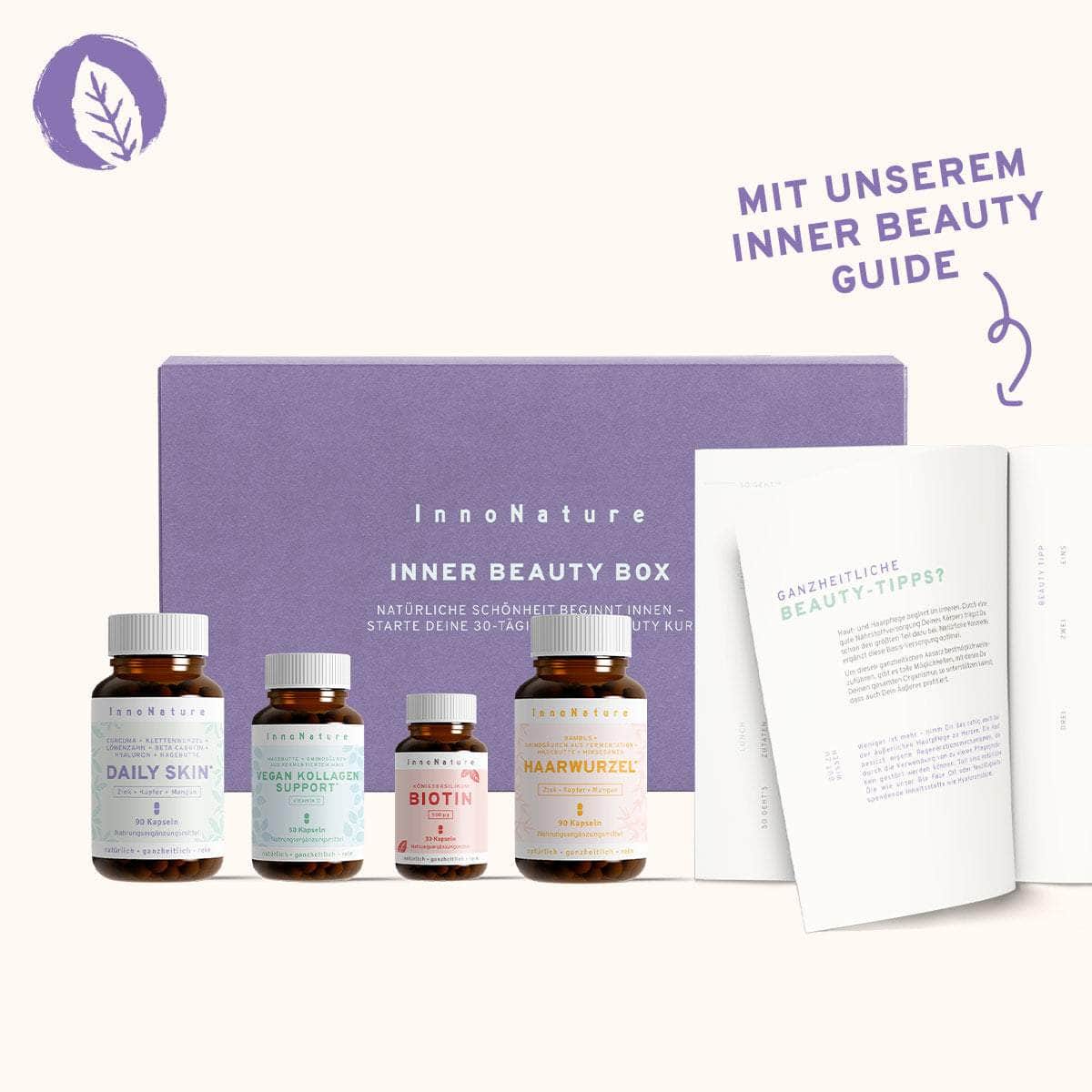 InnoNature Pakete Inner Beauty Box: Die Monatskur für Deine natürliche Schönheit von Innen