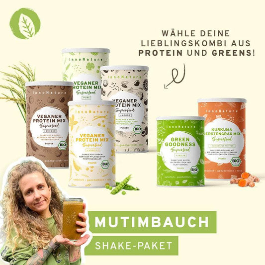 InnoNature Pakete mutimbauch-Shake-Paket: Wähle Deine Lieblingskombi