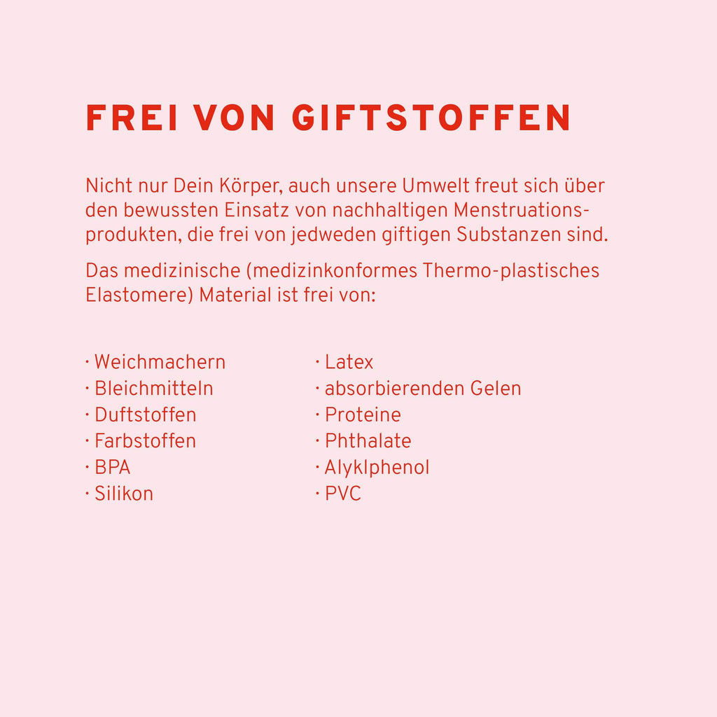 InnoNature Pflege Monatshygiene: Menstru® Cup (Menstruationstasse)