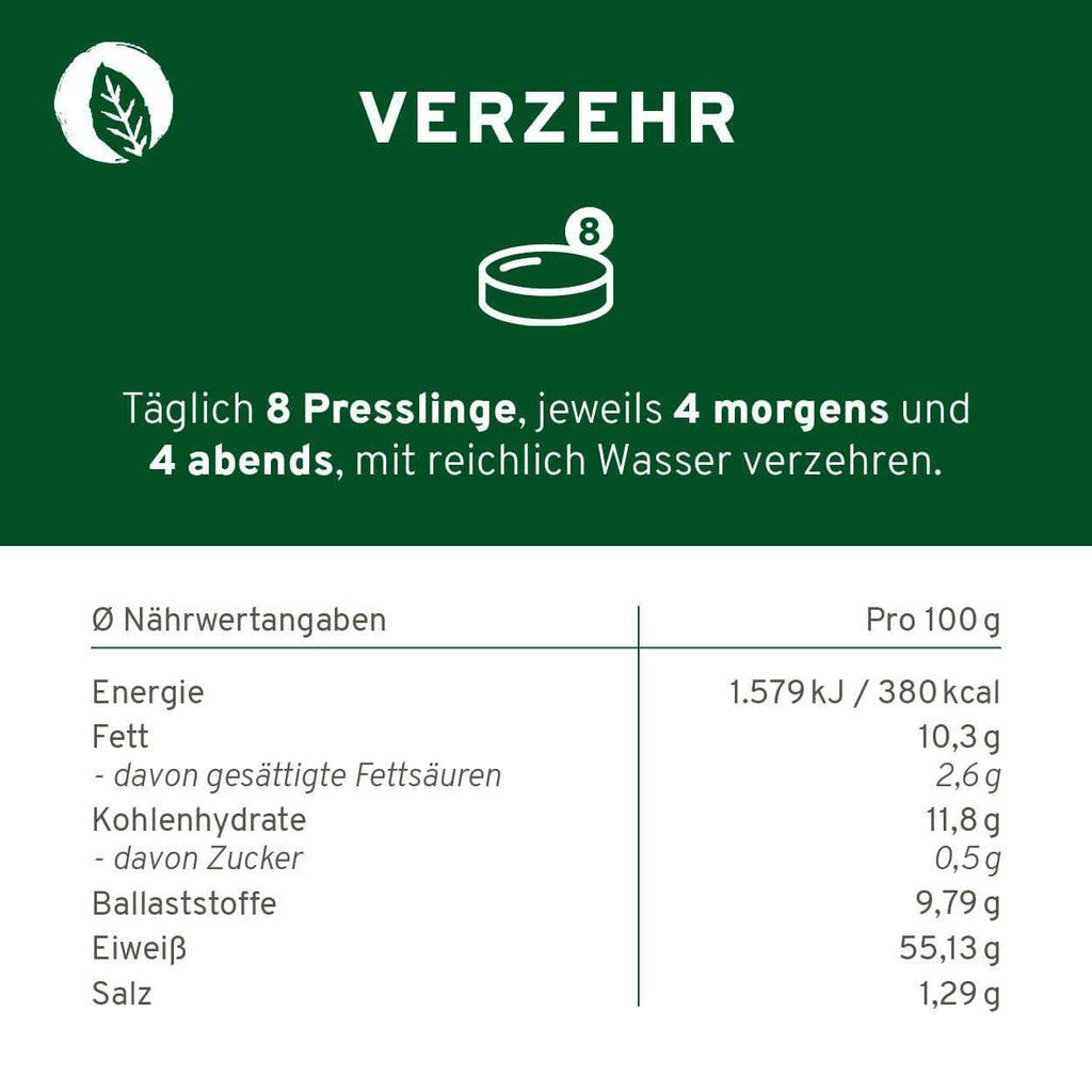 InnoNature Presslinge Bio Chlorella Presslinge