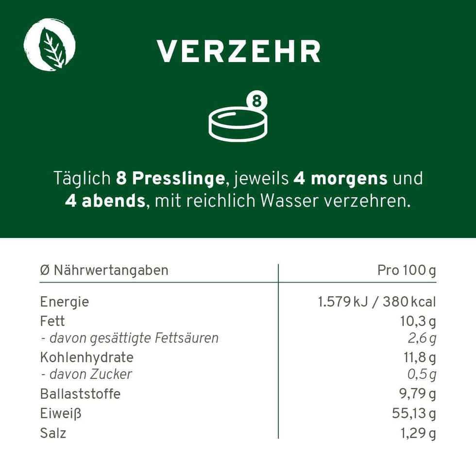 InnoNature Presslinge Bio Chlorella Presslinge