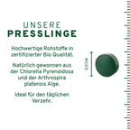InnoNature Presslinge Bio Chlorella + Spirulina Presslinge
