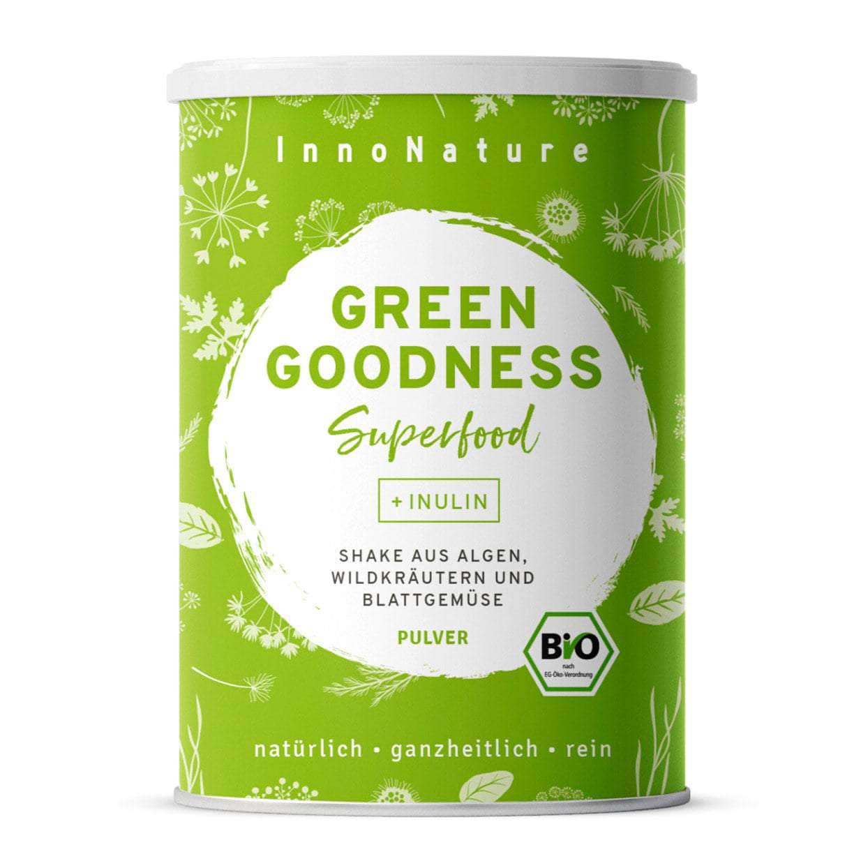 InnoNature Pulver 1x 300g (20 Portionen) Bio Green Goodness Superfood Shake