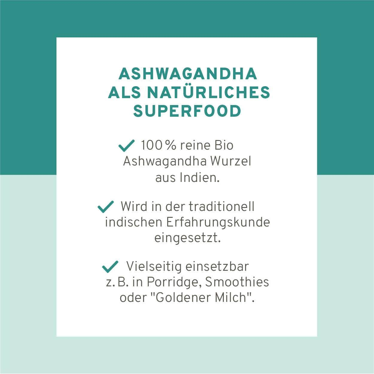 InnoNature Pulver Bio Ashwagandha Pulver