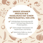 InnoNature Pulver Bio Veganer Protein Mix Haselnuss