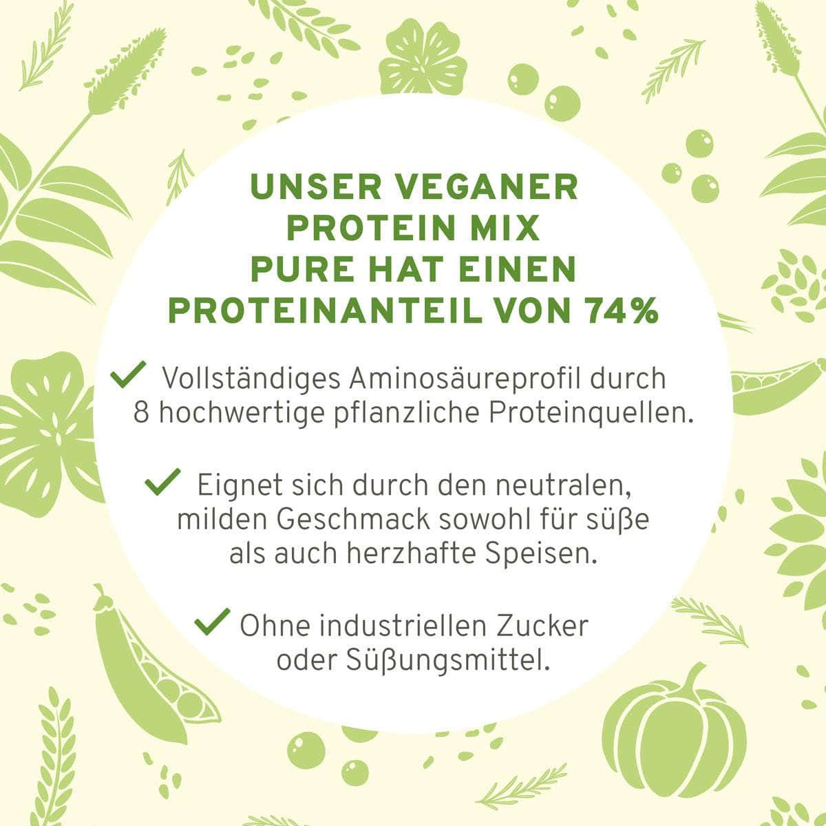 InnoNature Pulver Bio Veganer Protein Mix Pure