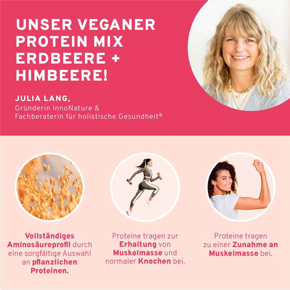 InnoNature Pulver Bio Veganer Protein Mix Superfood Shake
