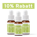 InnoNature Tropfen 3x Monatsvorrat (3x 10 ml) Vitamin K2 Tropfen: Menachinon MK-7 10 ml