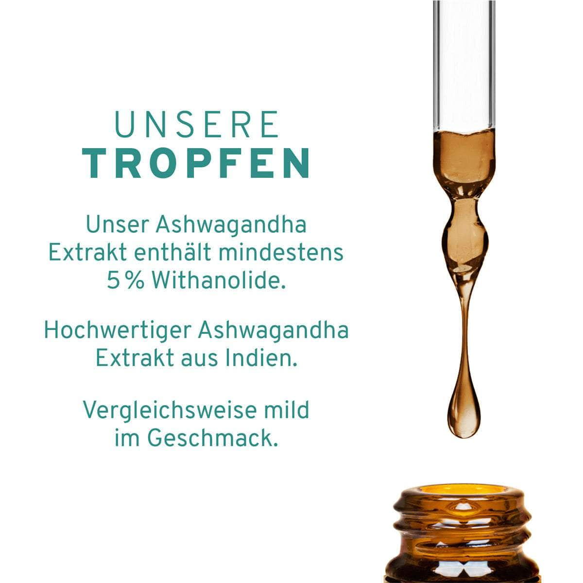 InnoNature Tropfen Ashwagandhanda Extrakt