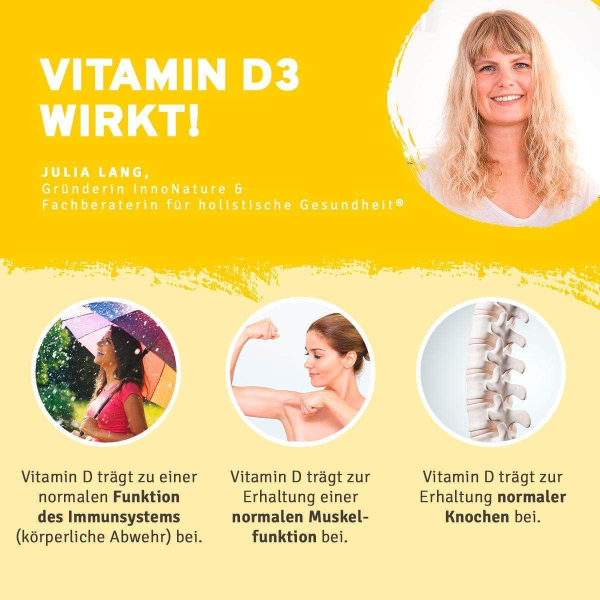 InnoNature 1x Vorrat (3x Omega 3, 1x Vitamin B12, 1x Vitamin B12 Kids, 1x Vitamin D3, 1x Vitamin K2, 1x Selen, 1x Jod) Erbsenzaehler-Familien-Paket