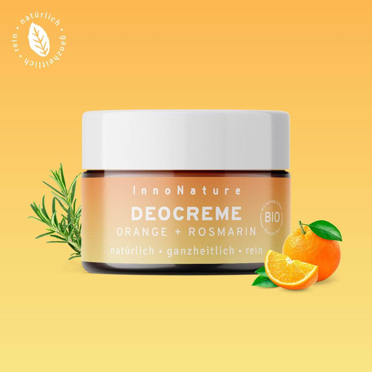 InnoNature Creme 15ml Mini Deocreme Orange - Rosmarin