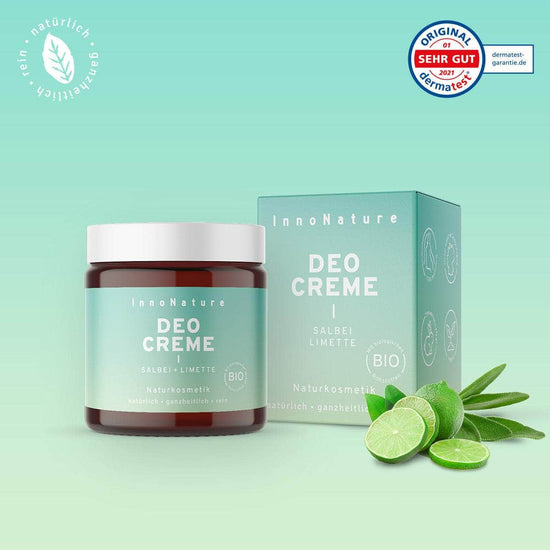 InnoNature Creme Natürliche Deocreme Salbei - Limette