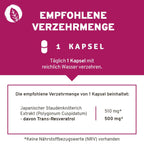 InnoNature Kapseln Trans-Resveratrol aus japanischem Staudenknöterich