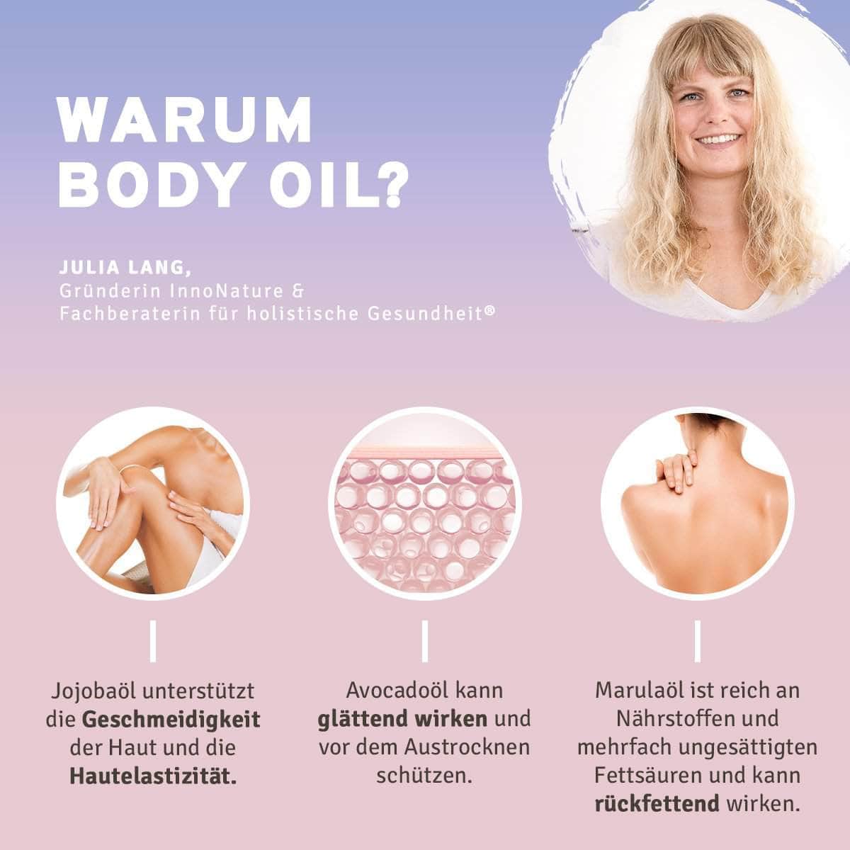 InnoNature Öl 1x Vorteil (1x Face Oil, 1x Body Oil) Vorteilspaket Face & Body Oil